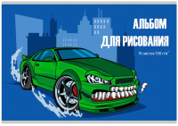 

Альбом для рисования Проф-Пресс, Дерзкая машинка / 16-9541