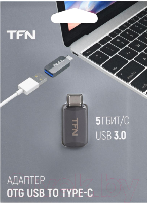 Адаптер TFN AD-USB3USBCOTG (серый)