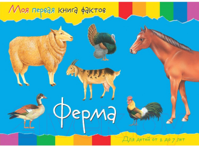 Изображение товара Развивающая книга ND Play Моя первая книга фактов. Ферма / 252056