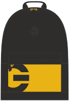 Рюкзак Grizzly RQL-317-3 (черный/желтый) - 