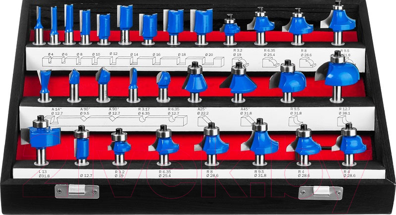 Набор фрез Зубр 28796-H30