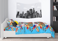 

Комплект постельного белья СонМаркет, Комикс 215x147, 215x150, 70x70 / 1.5