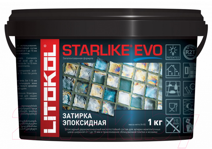 Фуга Litokol Эпоксидная Starlike Evo 225