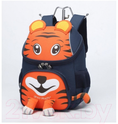 Детский рюкзак Sun Eight SE-90045 (темно-синий/оранжевый)