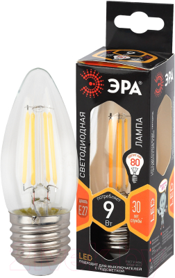 Лампа ЭРА F-LED B35-9w-827-E2 Е27 / Б0046993