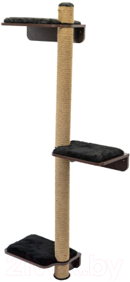 ZooM Паркур-венге настенная / 8478 (венге) Когтеточка купить в Минске ...