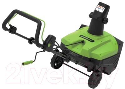 Снегоуборщик электрический Greenworks SN2300 2300Вт / 2602707