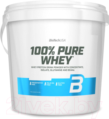 Протеин BioTechUSA 100% Pure Whey (1кг, клубника)