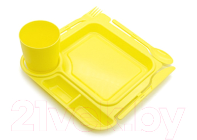 Набор пластиковой посуды Berossi Fiesta ИК 82077000 (лето)