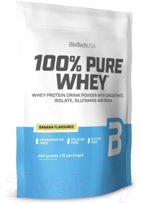 Протеин BioTechUSA 100% Pure Whey (1кг, печенье-крем)