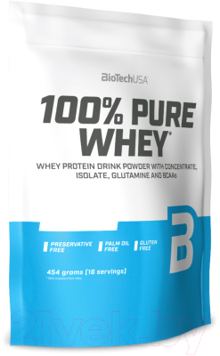 Протеин BioTechUSA 100% Pure Whey (454г, банан)