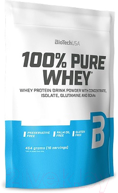 Протеин BioTechUSA 100% Pure Whey (454г, печенье-крем)