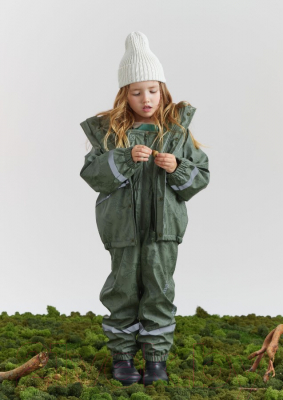 Комплект прогулочной детской одежды Happy Baby 88500 (зеленый, р.92-98)