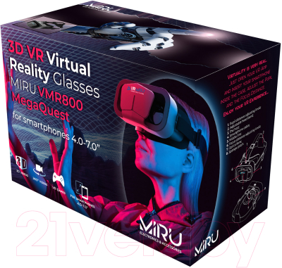Шлем виртуальной реальности Miru VMR800 Mega Quest