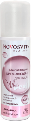 Крем для лица Novosvit Лосьон Обновляющий С молочной и салициловой кислотами (150мл)