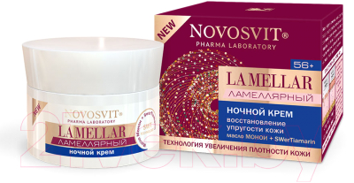 Крем для лица Novosvit La Mellar Восстановление упругости кожи Ночной (50мл)