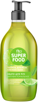 Мыло жидкое Fito Косметик Fito Superfood Антибактериальное (520мл) - 