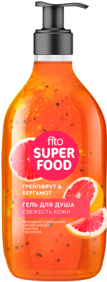 Гель для душа Fito Косметик Fito Superfood Свежесть кожи (520мл)