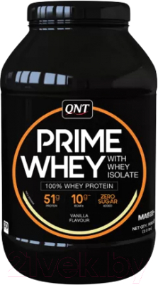 Протеин QNT Prime Whey (908г, печенье и крем)
