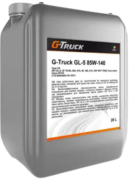 Трансмиссионное масло G-Energy G-Truck GL-5 85W140 / 253640184 (20л)