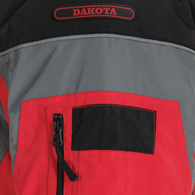 Костюм для охоты и рыбалки Alaskan Dakota L / AWSDRGBL (красный/серый/черный)