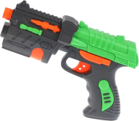 

Бластер игрушечный Наша игрушка, С мягкими пулями / H04B-2