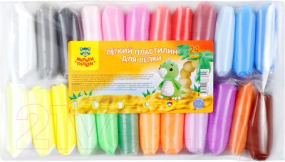 Пластилин легкий Мульти-пульти ЛП_40360 (24цв)