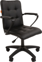 Кресло офисное Chairman 030 (экопремиум черный/пластик) - 