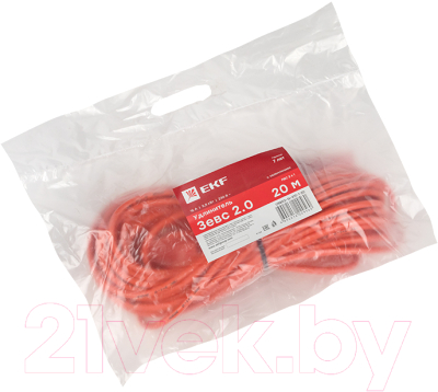Удлинитель EKF PROxima Зевс / USB02-16-310-1-20