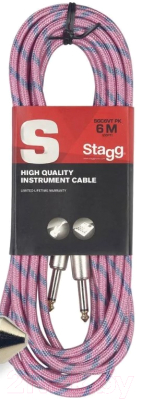 Изображение товара Кабель гитарный Stagg SGC6VT PK