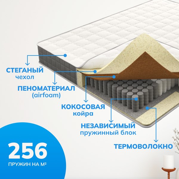 Купить Матрас Mio Tesoro Orta 130x190 в Минске