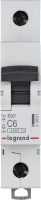 Выключатель автоматический Legrand RX3 1P C 6А 4.5кА / 419661 - 