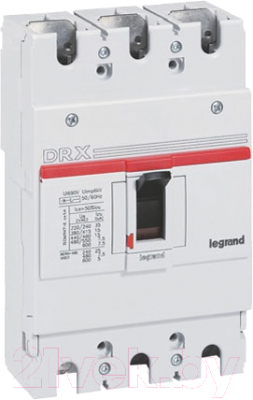 Выключатель автоматический Legrand DRX 125/50A, 3P 10kA / 27005