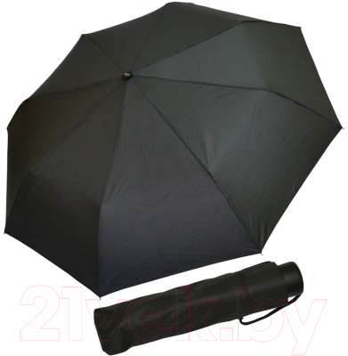 Зонт складной Mizu MZ-55-M (черный)