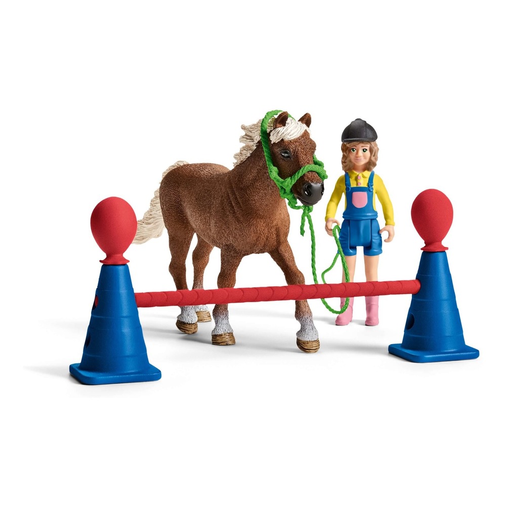 Игровой набор Schleich Спортивная тренировка для пони / 42481 — фото 3