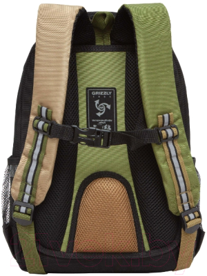 Школьный рюкзак Grizzly RB-352-1 (хаки)