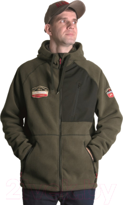 Куртка для охоты и рыбалки Alaskan Black Water X / ABWXKM (M, хаки)