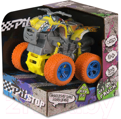 Квадроцикл игрушечный Pit Stop Граффити / PS-1819-10A-2
