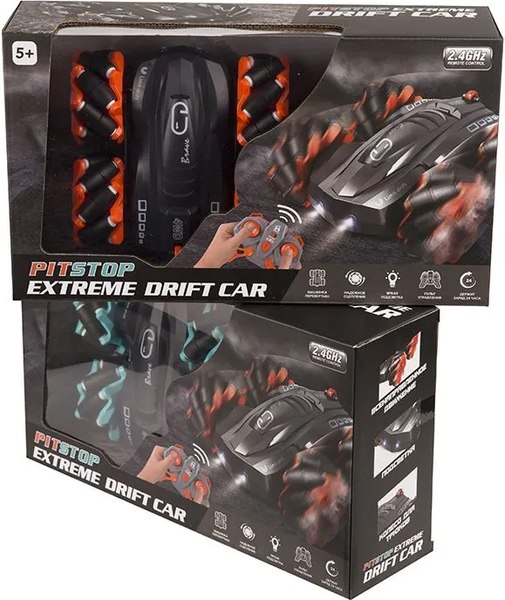 Радиоуправляемая игрушка Pit Stop Extreme Drift Car / PS-1904-1-2 (голубой)