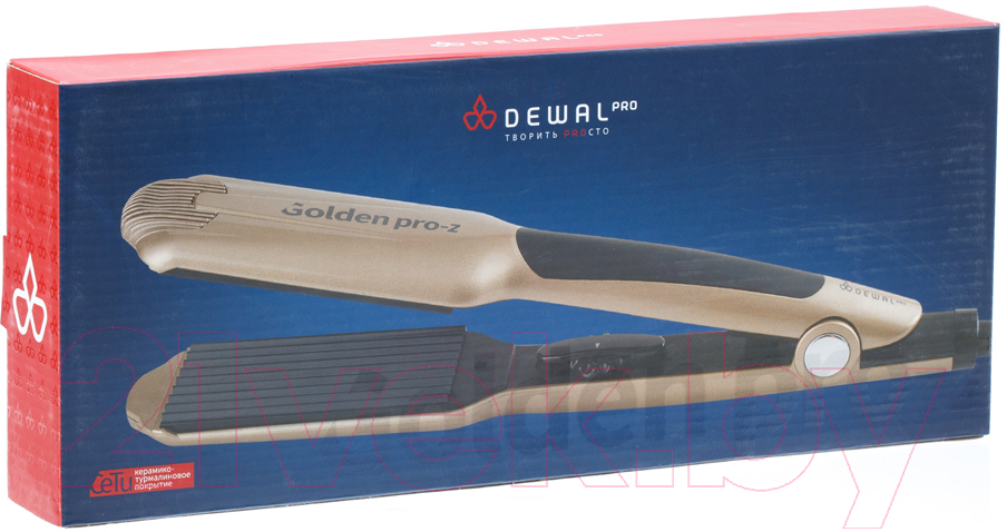 Щипцы гофре Dewal Golden Pro-Z / 03-030Z