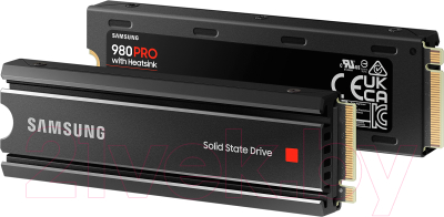 SSD диск Samsung 980 Pro 2TB (MZ-V8P2T0CW) (с радиатором)
