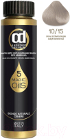 Масло для окрашивания волос Constant Delight Olio-Colorante без аммиака 10.15 (50мл, очень светлый блондин сандре золотистый) - 