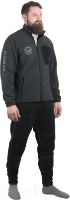 Куртка для охоты и рыбалки Alaskan North Wind / AFJNWGXL (XL, темно-серый)