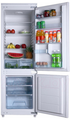 Холодильник с морозильником Hansa FK207.4 - в открытом виде