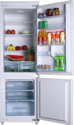 Холодильник с морозильником Hansa FK207.4 S - в открытом виде