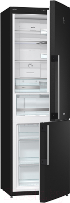 Холодильник с морозильником Gorenje NRK61JSY2B - общий вид