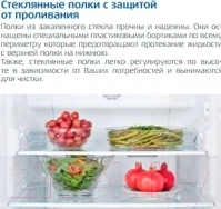 Холодильник с морозильником Beko DS325000S