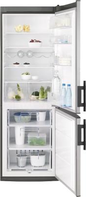 Холодильник с морозильником Electrolux EN3400AOX - в открытом виде