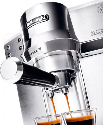Кофеварка эспрессо DeLonghi EC 850.M - одновременное приготовление двух чашек