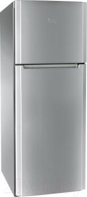 Холодильник с морозильником Hotpoint-Ariston HTM 1161.2 X - общий вид